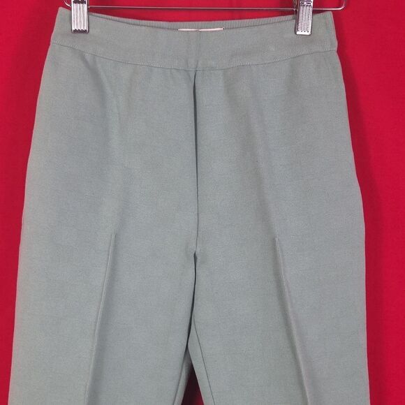 HIGH SPORT Kick Pant Flare Crop Sage Green Womens Size Small - Picture 3 of 10